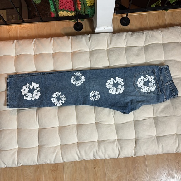 Denim Tears The Cotton Wreath Jean Light Wash 38x34 - Picture 4 of 5